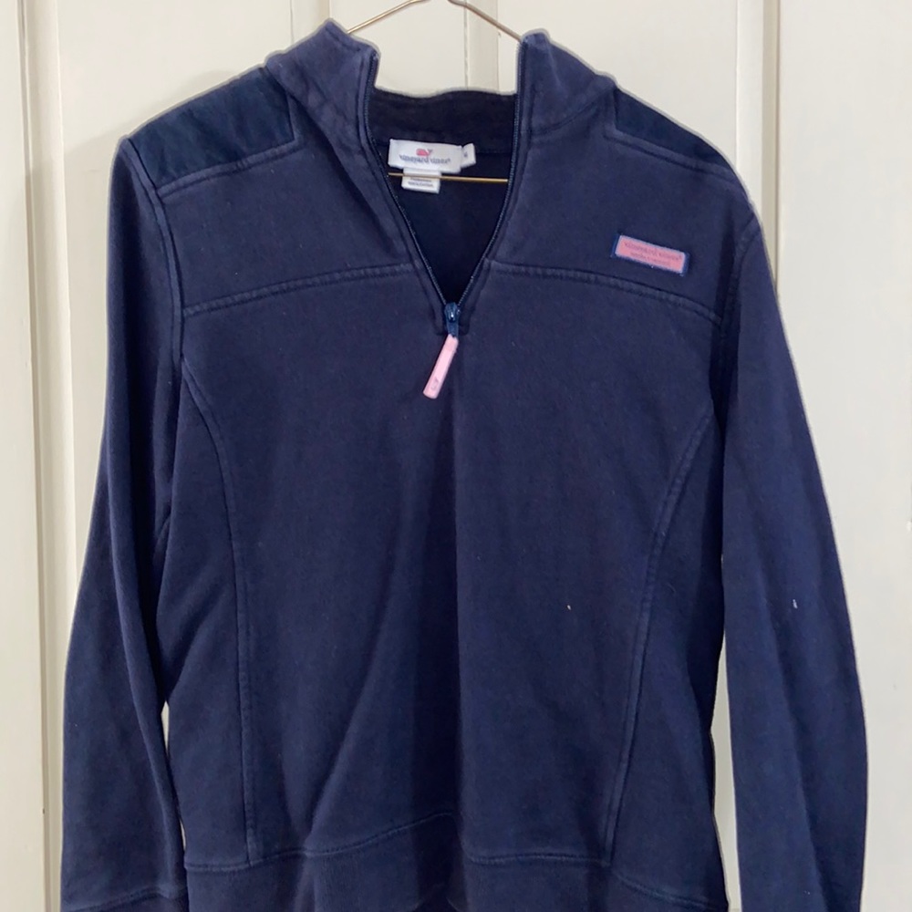Womens Navy Classic Shep Shirt - VV